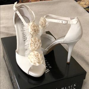 WHBM Ivory stilletos